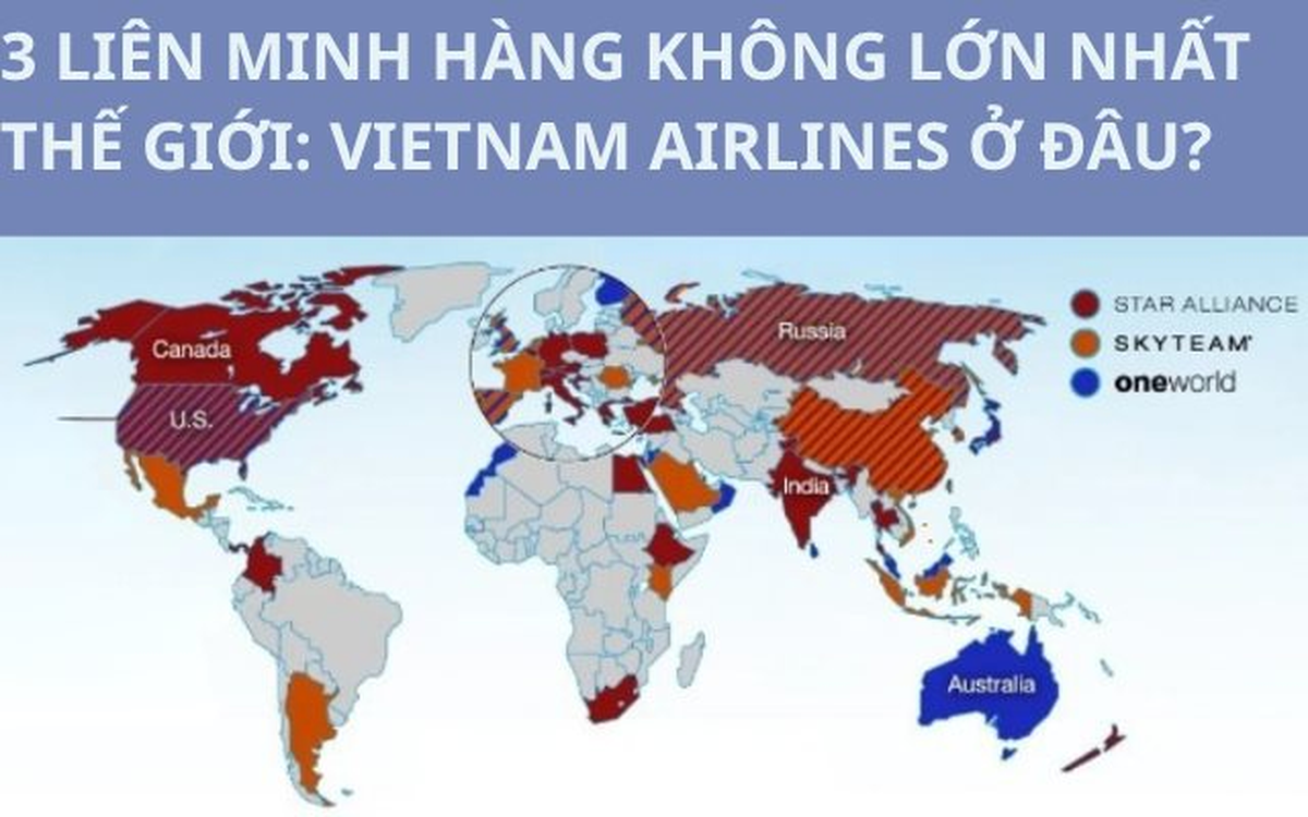 Khám phá 3 liên minh hàng không lớn nhất thế giới, Việt Nam có duy nhất Vietnam Airlines góp mặt