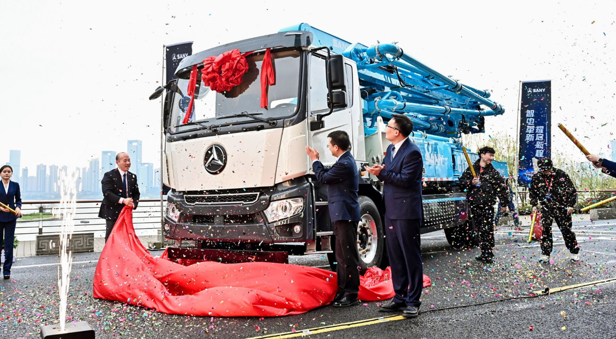 "Siêu phẩm" bơm bê tông cực thông minh, có thể khiến nhiều nhà thầu "mê mẩn"