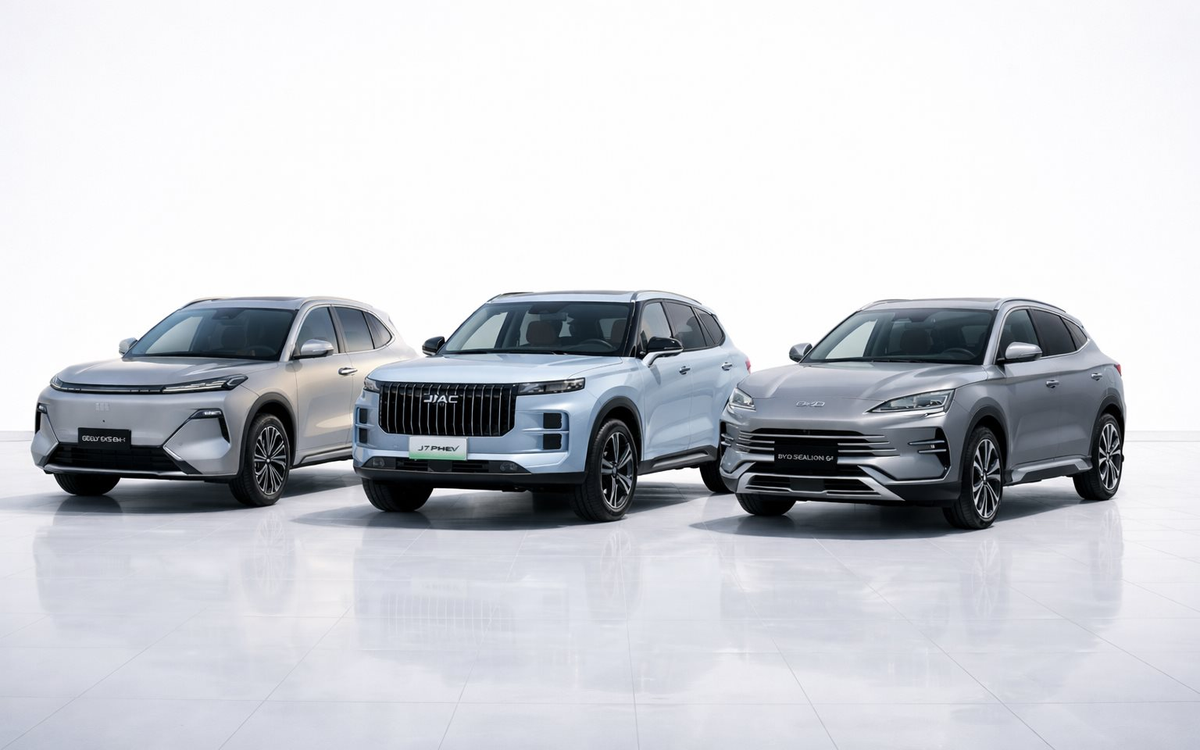 3 mẫu hybrid Trung Quốc sáng giá nhất tầm dưới 1 tỷ đồng - ai hơn ai?