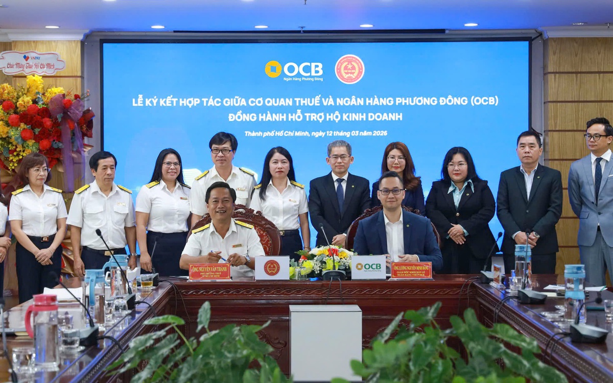 Thuế TP.HCM và OCB đồng hành cùng hộ kinh doanh chuyển đổi hình thức kê khai thuế