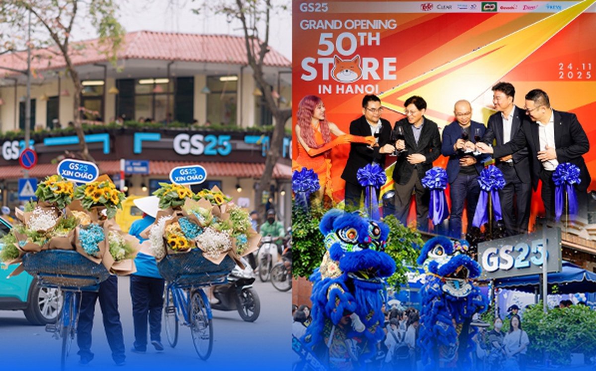 Một năm tại Hà Nội: GS25 từng bước mở rộng dấu ấn bán lẻ tiện lợi