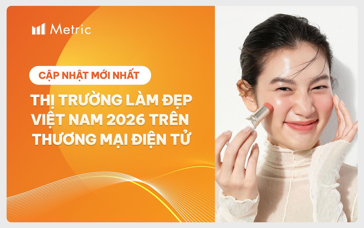 Báo cáo mới nhất về thị trường Làm đẹp Việt Nam 2026 trên thương mại điện tử