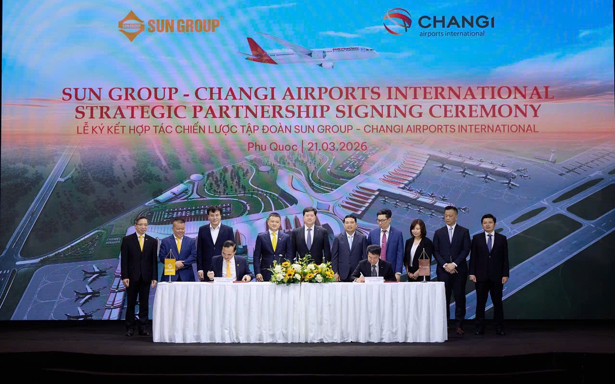 Sun Group và Changi Airports International hợp tác quản lý, vận hành sân bay Phú Quốc