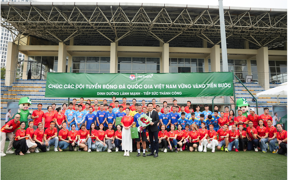 Herbalife tiếp sức Đội tuyển Quốc gia và U23 Việt Nam trong đợt hội quân chiến lược 2026