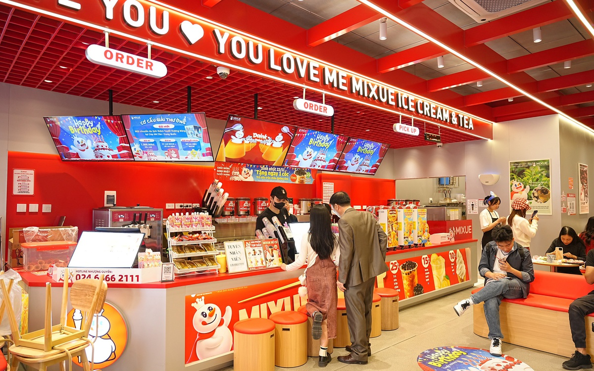 Mixue điều chỉnh cấu trúc cửa hàng tại Việt Nam, hiệu suất tăng lên 1,7 lần