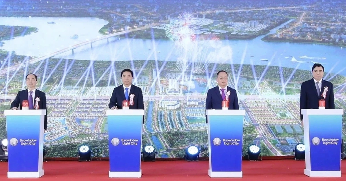 Khởi công dự án 'Thành phố ánh sáng' 13.000 tỉ bên bờ sông Mã