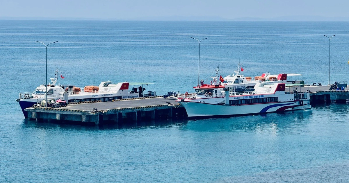 Mở bến cảng Bến Đình: Lý Sơn thêm 'cửa ngõ' đón tàu quốc tế