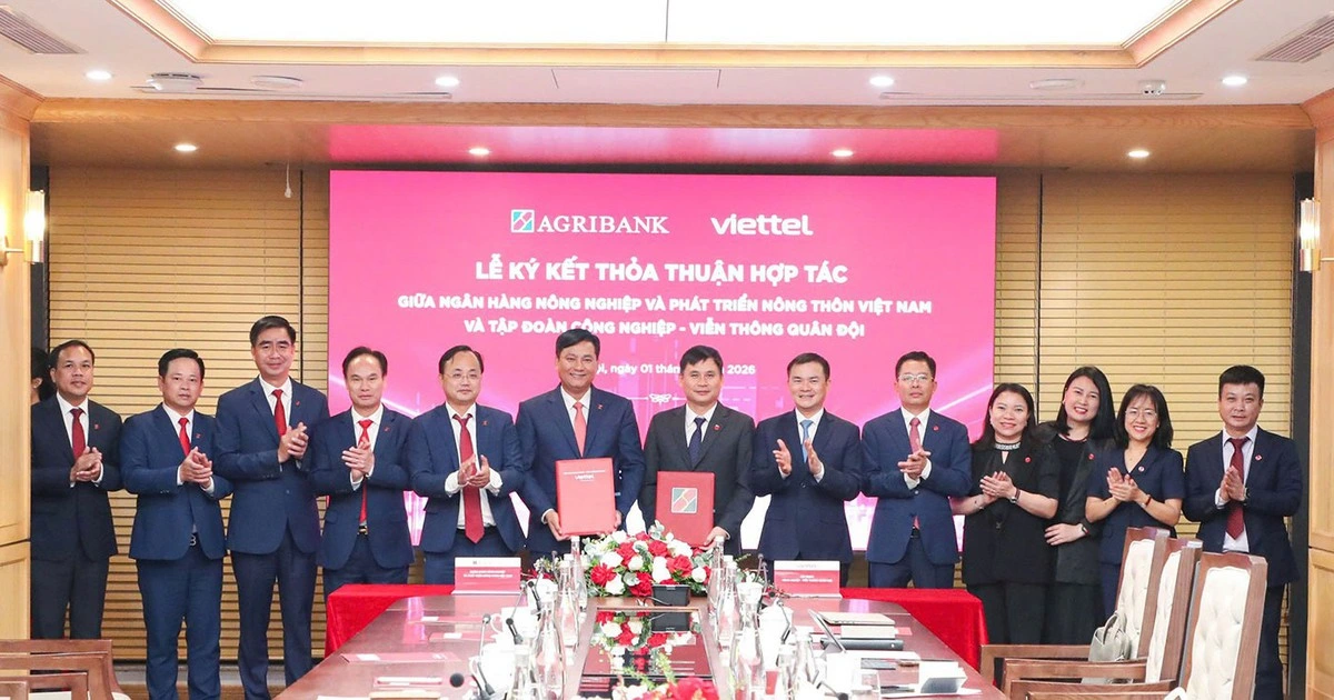 Agribank và Viettel ký kết thỏa thuận hợp tác, kết nối sức mạnh vì tương lai số