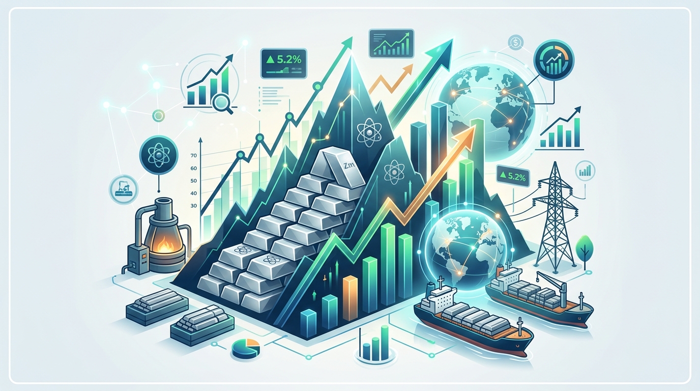 Thị Trường Kẽm Tháng 04/2026: Biến Động Mạnh Và Những Thách Thức Từ Kinh Tế Vĩ Mô